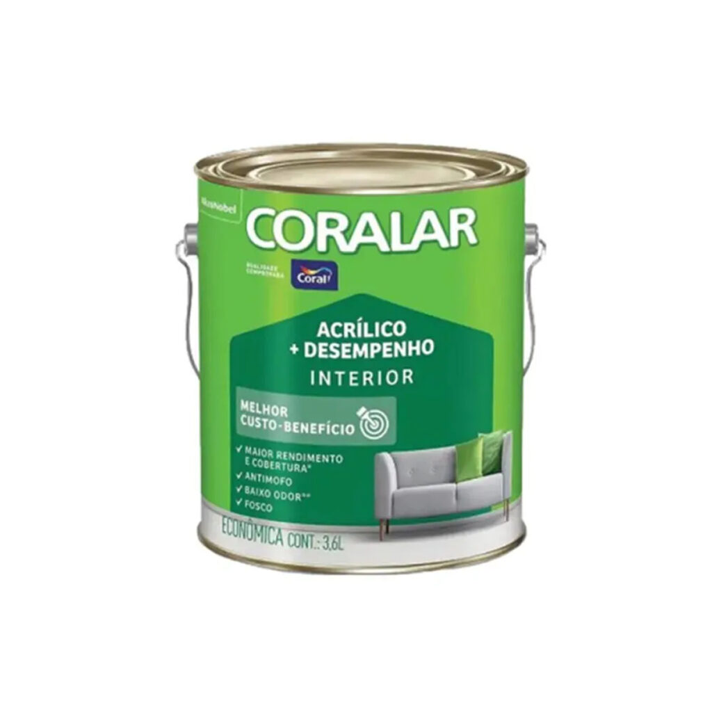 corolar acrílico + desempenho